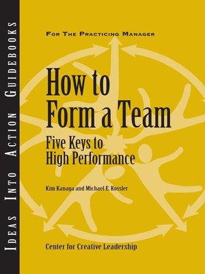 cover image of How to Form a Team